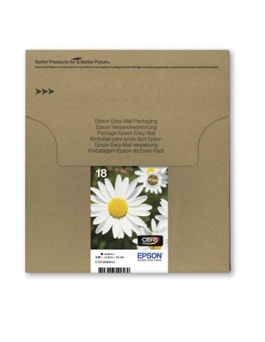 Epson Daisy Multipack Margherita 4 colori Inchiostri Claria Home 18 in confezione EasyMail Packaging
