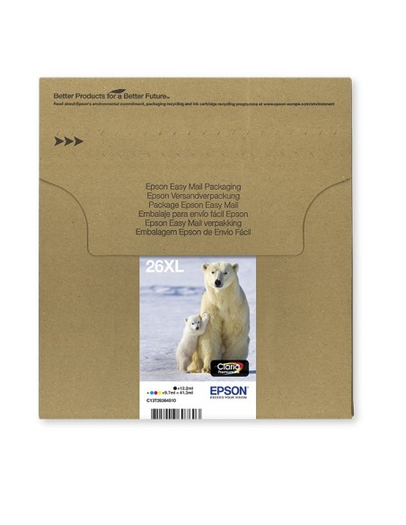 Epson Polar bear Multipack 4-colours 26XL EasyMail