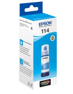 Epson 114 EcoTank Cyan ink bottle 2