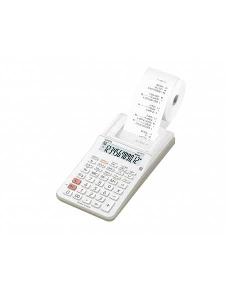 Casio HR-8RCE BIANCA IN BLISTER HR-8RCE-WE HR-8RCE-WE-S 4971850099635 CALCOLATRICI