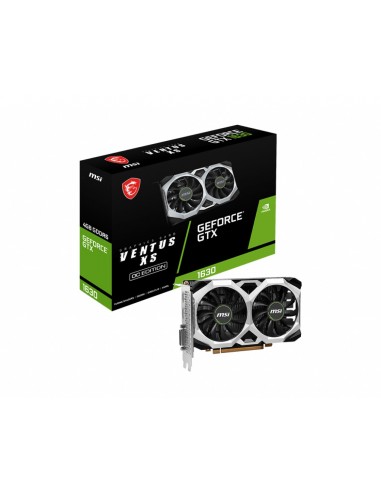 MSI GeForce GTX 1630 VENTUS XS 4G OC NVIDIA 4 GB GDDR6