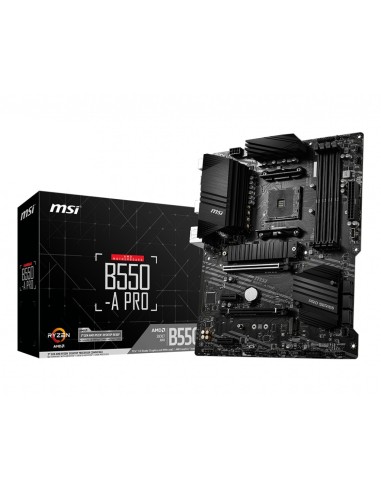 MSI B550-A PRO scheda madre AMD B550 Presa AM4 ATX