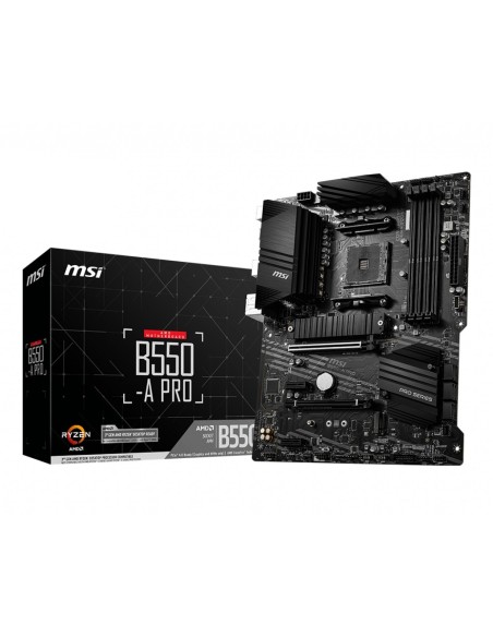 MSI B550-A PRO scheda madre AMD B550 Presa AM4 ATX