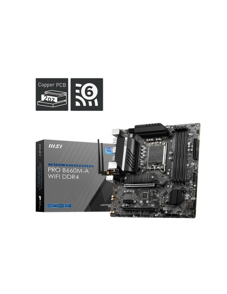MSI PRO B660M-A WIFI DDR4 scheda madre Intel B660 LGA 1700 micro ATX