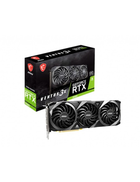 MSI GeForce RTX 3060 VENTUS 3X 12G OC NVIDIA 12 GB GDDR6