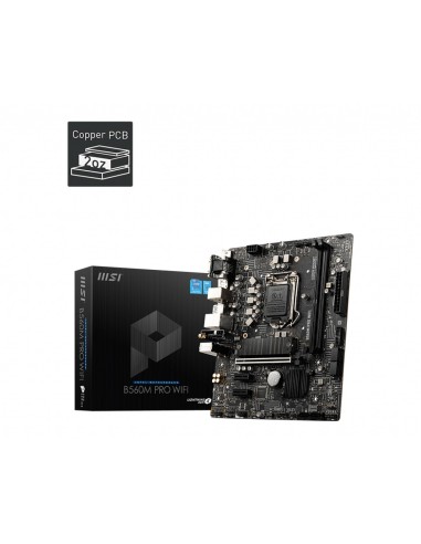 MSI B560M PRO WIFI scheda madre Intel B560 LGA 1200 micro ATX