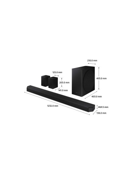 Samsung HW-Q950A Nero 11.1.4 canali 47 W