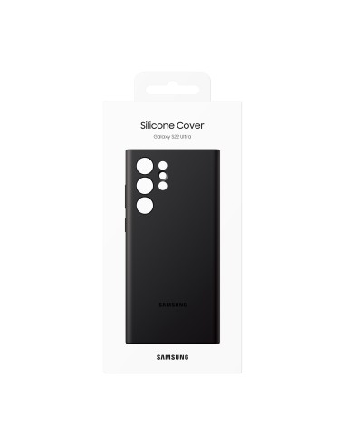 Samsung Cover in Silicone per Galaxy S22 Ultra, Black