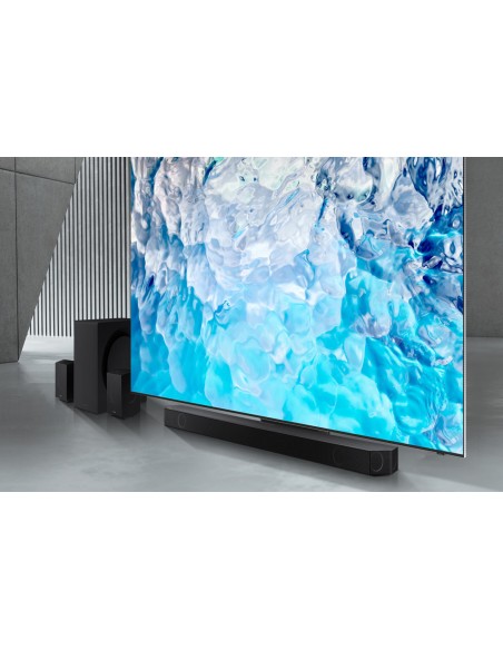 Samsung Soundbar HW-Q990B ZF con subwoofer e speaker 11.1.4 canali 656W 2022, audio 3D wireless ottimizzato, effetto cinema