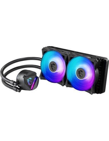 MSI MAG-CRLQD-240R2 sistema di raffreddamento per computer Case per computer Refrigeratore Nero MSI MAG-CRLQD-240R2 sistema di raffreddamento per computer Case per computer Refrigeratore Nero