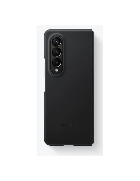 Samsung Leather Cover per Galaxy Z Fold4, Nero