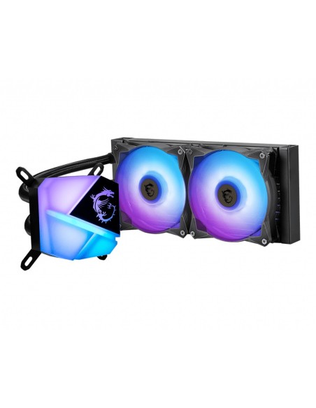 MSI MAG-CRLQD-C240 sistema di raffreddamento per computer Processore Refrigeratore Nero