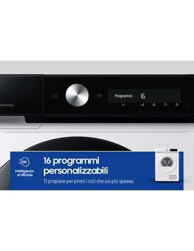 Samsung Asciugatrice AI Control Optimal dry 9Kg DV90BB5245TW