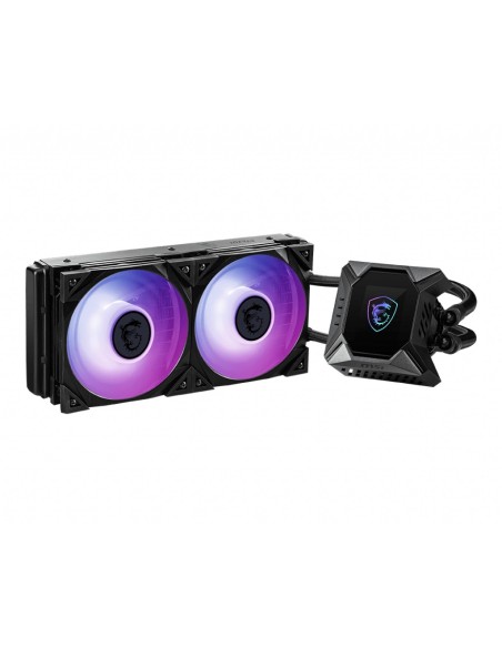 MSI MPG-CRLQD-K240 sistema di raffreddamento per computer Processore Refrigeratore Nero 1 pz