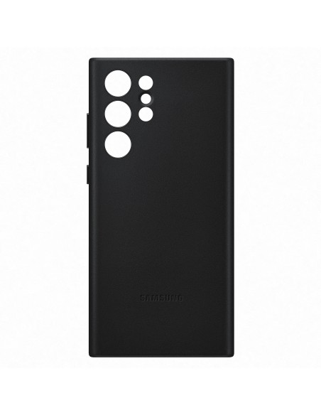 Samsung Leather Cover per Galaxy S22 Ultra, Black