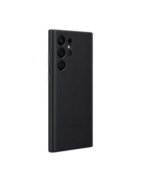 Samsung Leather Cover per Galaxy S22 Ultra, Black