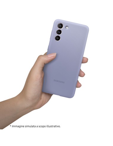 Samsung Galaxy S21 5G Silicone cover in silicone morbido