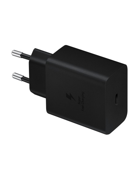 Samsung Caricabatterie Super Fast Charging 45W EP-T4510, Porta USB-C (con Cavo), Nero