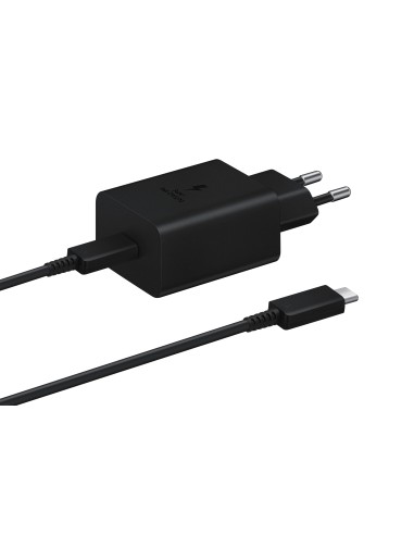 Samsung Caricabatterie Super Fast Charging 45W EP-T4510, Porta USB-C (con Cavo), Nero