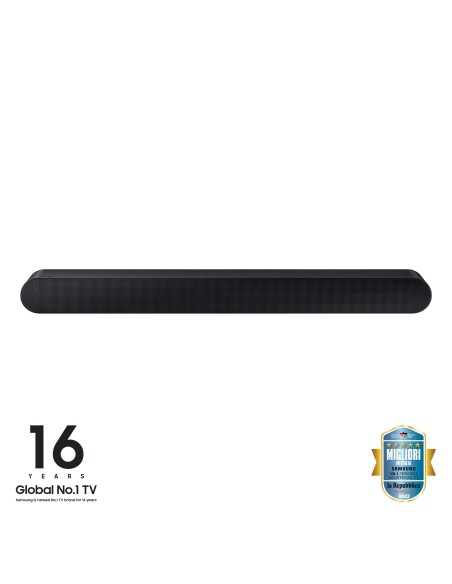Samsung Soundbar HW-S60B ZF 5 canali 200W 2022, audio 3D wireless ottimizzato, suono bilanciato e uniforme, music mode