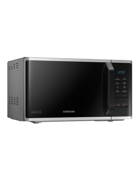 Samsung MG23K3513AS Superficie piana Microonde con grill 23 L 800 W Nero
