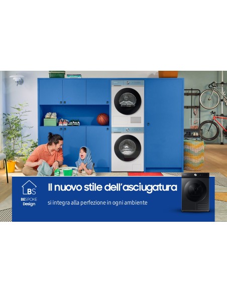 Samsung Asciugatrice BESPOKE AI™ QuickDry 9Kg DV90BB7445GB