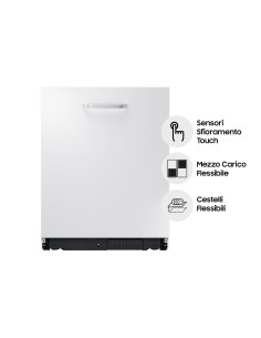 Samsung DW60M6040BB A scomparsa totale 13 coperti E 2