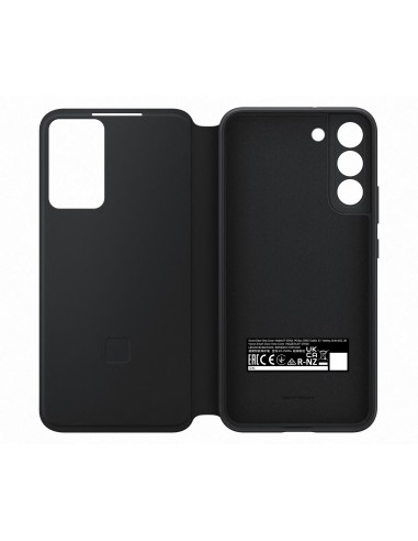 Samsung Smart Clear View Cover per Galaxy S22+, Black