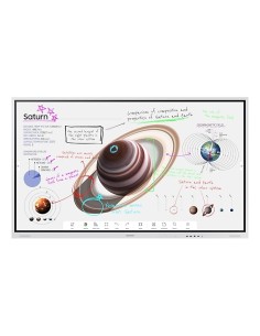 Samsung WM75B lavagna interattiva 190,5 cm (75") 3840 x 2160 Pixel Touch screen Grigio USB   Bluetooth