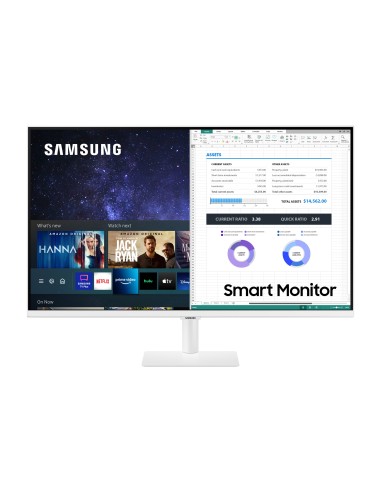 Samsung LS32AM501NU 81,3 cm (32") 1920 x 1080 Pixel Full HD LED Bianco