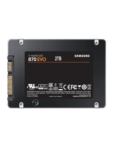Samsung 870 EVO 2000 GB Nero