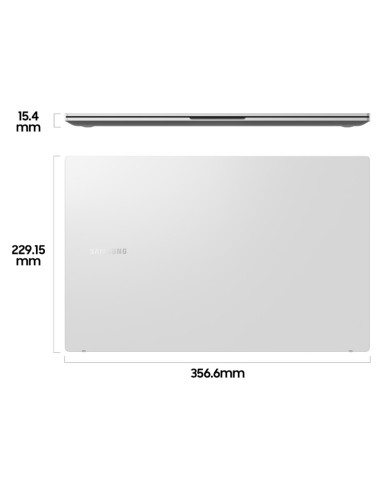 Samsung Galaxy Book2 Laptop, Processore Intel Core i3 di dodicesima generazione, 15.6 Pollici, Windows 11 Home, 8GB RAM, SSD