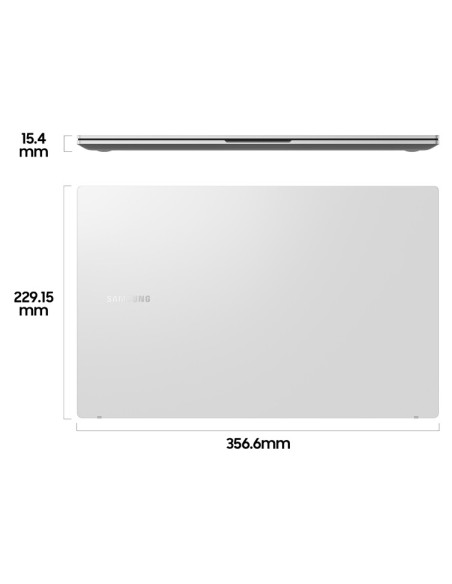 Samsung Galaxy Book2 Laptop, Processore Intel Core i3 di dodicesima generazione, 15.6 Pollici, Windows 11 Home, 8GB RAM, SSD