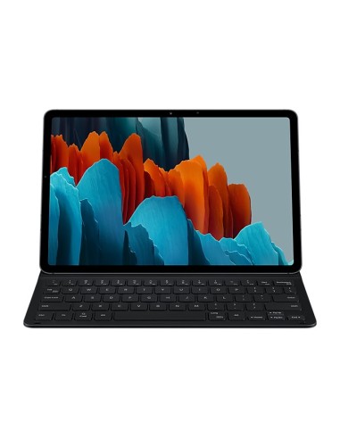Samsung Book Cover Keyboard Slim Custodia con Tastiera per Galaxy Tab S7 | Tab S8, Black