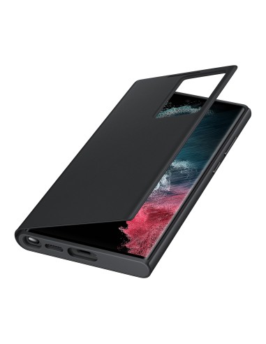 Samsung Smart Clear View Cover per Galaxy S22 Ultra, Black