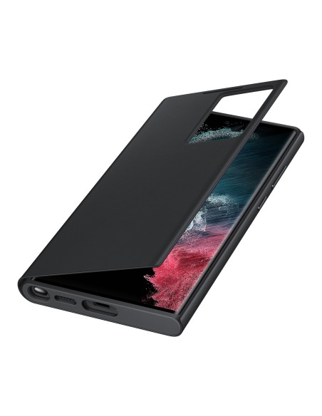 Samsung Smart Clear View Cover per Galaxy S22 Ultra, Black