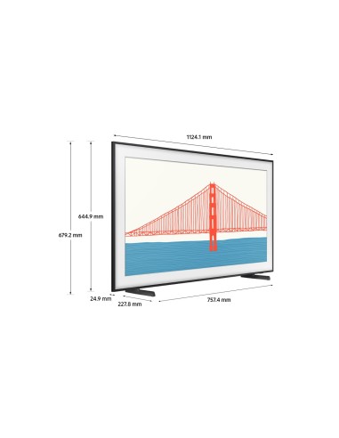 Samsung The Frame TV 4K 50” 50LS03A Smart TV Wi-Fi Black 2021