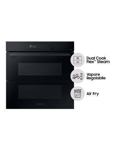 Samsung Forno a Vapore Dual Cook Flex™ Steam Serie 5 NV7B5760WBK