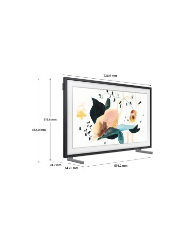 Samsung The Frame TV 32” 32LS03TC Smart TV Wi-Fi Black 2021