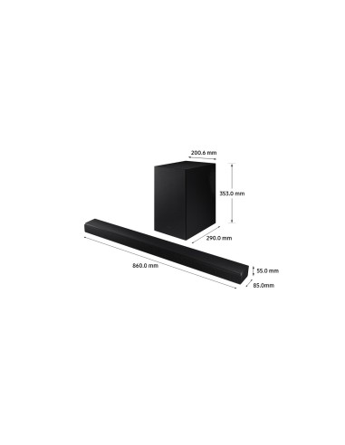 Samsung HW-A550 Nero 2.1 canali 410 W