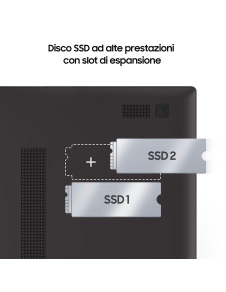 Samsung Galaxy Book2 Laptop, Processore Intel Core i7 di dodicesima generazione, 15.6 Pollici, Windows 11 Home, 16GB RAM, SSD