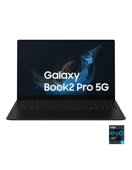 Samsung Galaxy Book Galaxy Book2 Pro 5G Laptop, Processore Intel Core i5 di dodicesima generazione, 15.6 Pollici, Windows 11