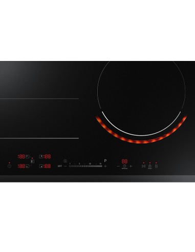 Samsung NZ64N7777GK E1 piano cottura Nero Da incasso Piano cottura a induzione 4 Fornello(i)