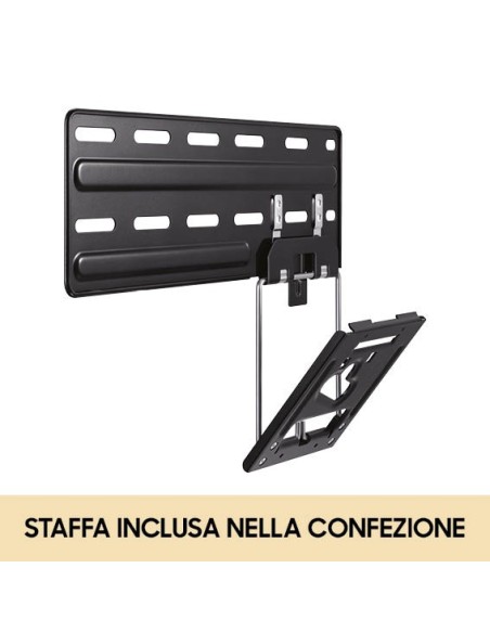Samsung The Frame TV 4K 55” 55LS03B Smart TV Wi-Fi Black 2022, Processore 4K, Cornice personalizzabile, Display anti-riflesso,
