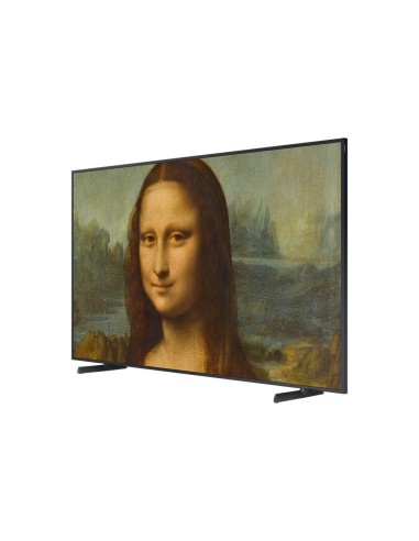 Samsung The Frame TV 4K 55” 55LS03B Smart TV Wi-Fi Black 2022, Processore 4K, Cornice personalizzabile, Display anti-riflesso,
