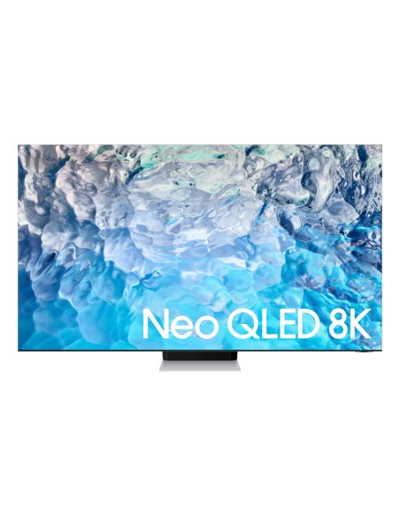 Samsung TV Neo QLED 8K 65” QE65QN900B Smart TV Wi-Fi Stainless Steel 2022, Mini LED, Processore Neural Quantum 8K, Ultra