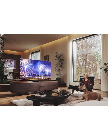 Samsung TV Neo QLED 8K 65” QE65QN900B Smart TV Wi-Fi Stainless Steel 2022, Mini LED, Processore Neural Quantum 8K, Ultra