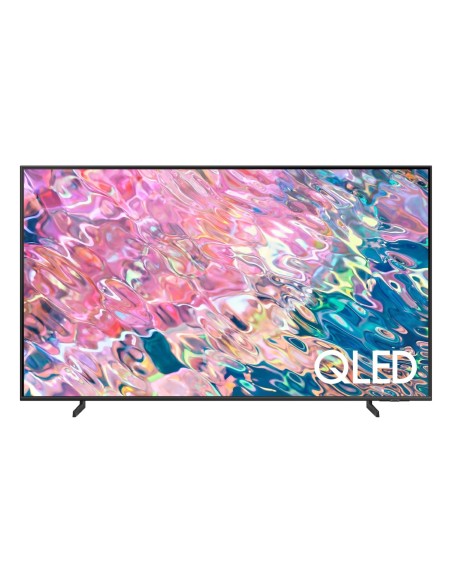 Samsung Series 6 TV QLED 4K 75” QE75Q60B Smart TV Wi-Fi Black 2022, Quantum HDR, Ultra sottile, Colori Ultra luminosi, Suono
