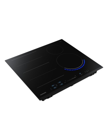 Samsung NZ64N9777GK E1 piano cottura Nero Da incasso Piano cottura a induzione 4 Fornello(i)