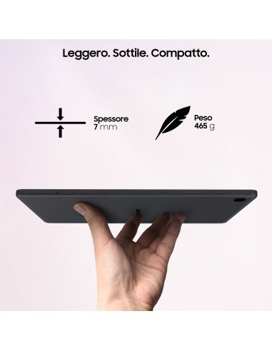 Samsung Galaxy Tab S6 Lite (2022) Tablet Android 10.4 Pollici Wi-Fi RAM 4 GB, 64 GB espandibili Tablet Android 12 Oxford Gray